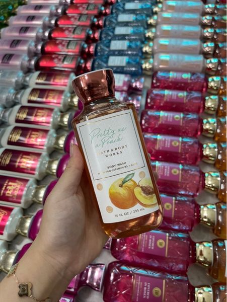  Sữa Tắm Bath and Body Works 295ml- Pretty As A Peach 