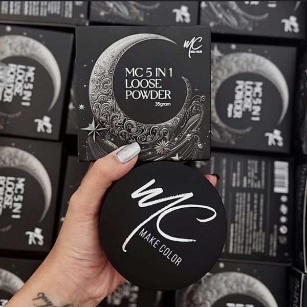  MC MAKE COLOR Phấn Phủ Bột 5 In 1 Loose Powder 
