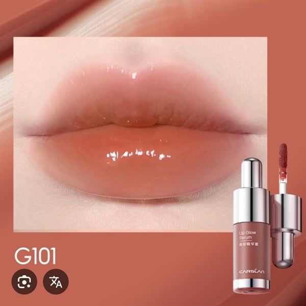  [Hàng Công Ty] CARSLAN Lip Glow Serum Son Tint Dưỡng Môi - G101 Cam Nude 