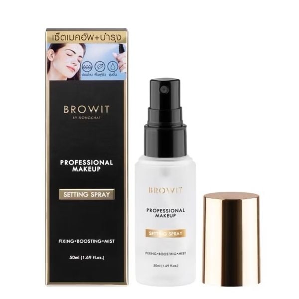  NONGCHAT Makeup Browit Professional Xịt 50ml 
