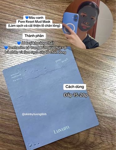  [ HÀNG CÔNG TY ] LUVUM Mặt Nạ Thạch 