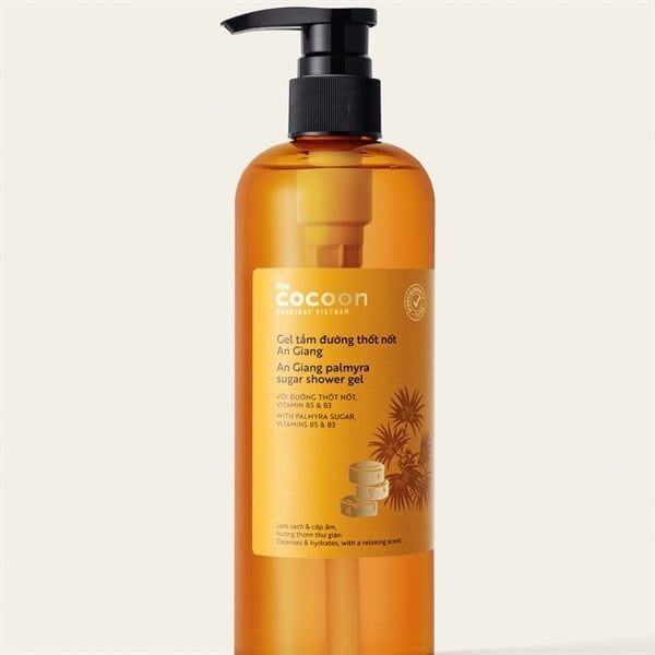  [Hàng Công Ty] COCOON Gel Tắm Đường Thốt Nốt An Giang - 500ml 