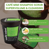  Tẩy Da Chết đầu Cafe Mimi Shampoo Scrub 330g - Xanh Lá 