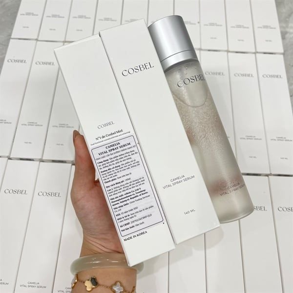  [Hàng Công Ty] COSBEL Camelia Vital Spray Serum Xịt Khoáng 140ml 