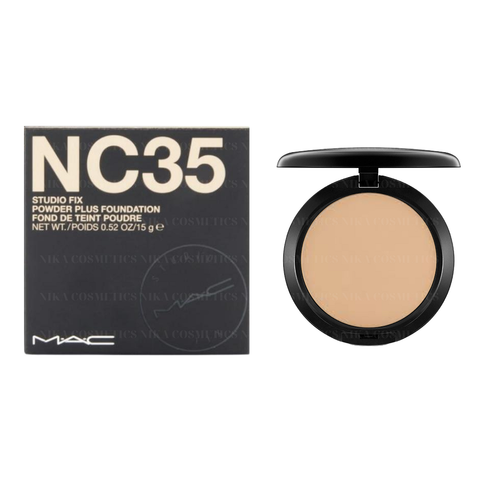  MAC Studio Fix Powder Plus Foundation Fond De Teint + Poudre Phấn Phủ Nén - NC35 