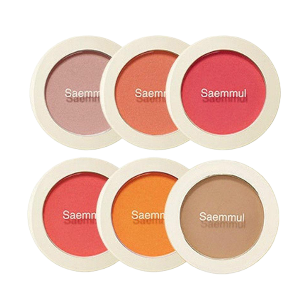 Phấn má lâu trôi cho da dầu The Saem Single Blusher