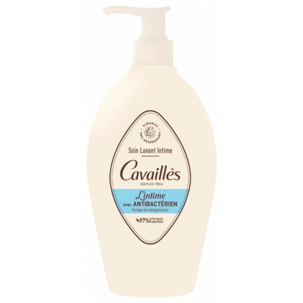  [Hàng Công Ty] CAVAILLES Soin Lavant Intime Dung Dịch Vệ Sinh 250ml - L'intime Avec Antibacterien 