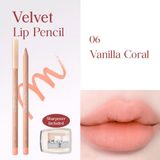  Chì Kẻ Viền Môi Clio Velvet Lip Pencil - 06 Vanilla Coral 
