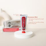  Kem Đánh Răng Marvis Cinnamon Mint 25ml (đỏ) 