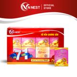  Yến Chưng Sẵn Hạt Sen Dành Cho Người Ăn Kiêng VN Nest (18% Tổ Yến) - Hộp 07 Lọ Tặng 01 Lọ x 70ml 