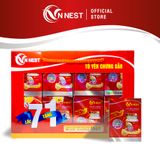  Tổ Yến Chưng VN Nest 51% Tổ Yến - Hộp 07 Lọ Tặng 01 Lọ x 70ml 