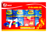  Tổ Yến Chưng Hương Tự Nhiên VN Nest (15% Tổ Yến) - Hộp 07 Lọ Tặng 01 Lọ  x 70ml 