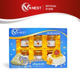  Tổ Yến Chưng Đương Phèn Tự Nhiên VN Nest (18% Tổ Yến) - Hộp 6 Lọ x 70ml 