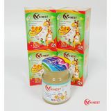  Nước Yến Chưng trẻ em BibiNest Hương vị Đào (15% Tổ Yến) - Bundle  4 Lọ x 70ml 