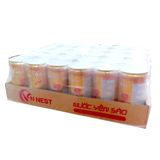  Nước Yến Sào Tăng Lực VN Nest (5% Tổ yến)  - Khay 30 lon x 190ml 