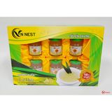  Yến Chưng Đường Phèn Lá Dứa VN Nest 18% Tổ Yến - Hôp 6 lọ x 70ml 