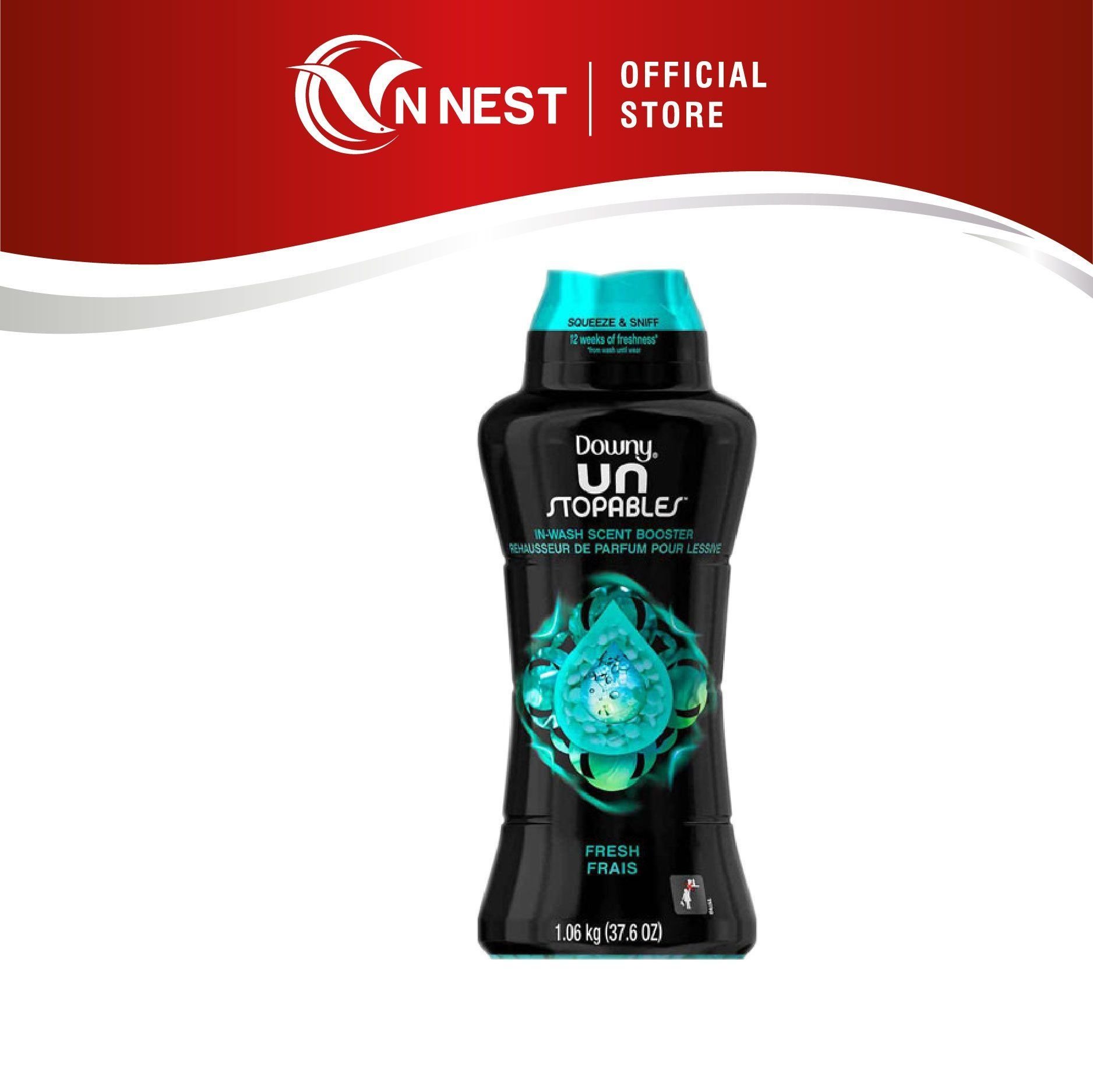  Viên xả vải giữ thơm lâu Downy Fresh Protect, Shimmer, Lush, april fresh - Can 1.06kg - Hàng nhập khẩu Mỹ 