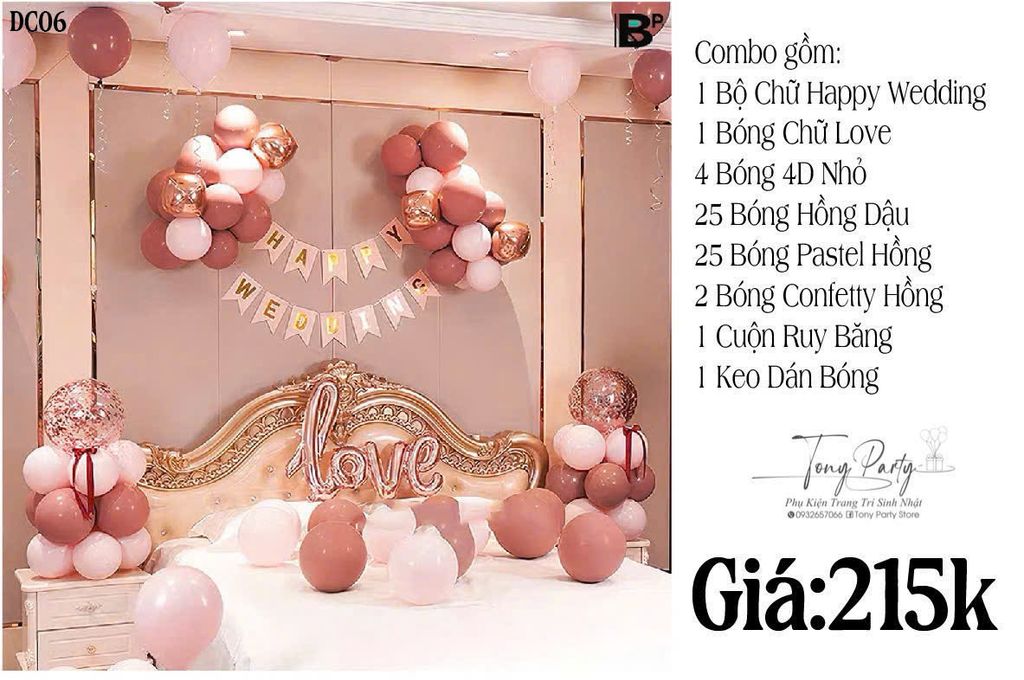  Set Trang Trí Cưới DC 06 