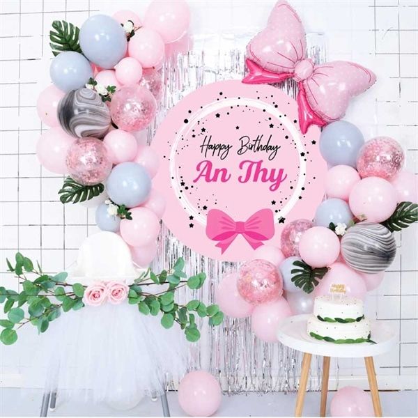  Set Trang Trí Sinh Nhật Bé Gái 35 