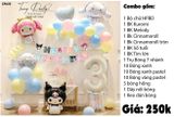  Set Trang Trí Sinh Nhật Kuromi TN 122 