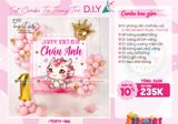  Set Trang Trí Sinh Nhật Bé Gái 146 