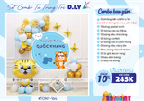  Set Combo Trang Trí Sinh Nhật - MS 164 (Set) 