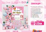 Set Trang Trí Sinh Nhật Bé Gái 172 