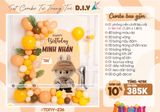  Set Trang Trí Sinh Nhật Labubu 236 