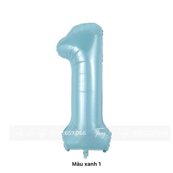  Bóng Số Xanh 70cm 