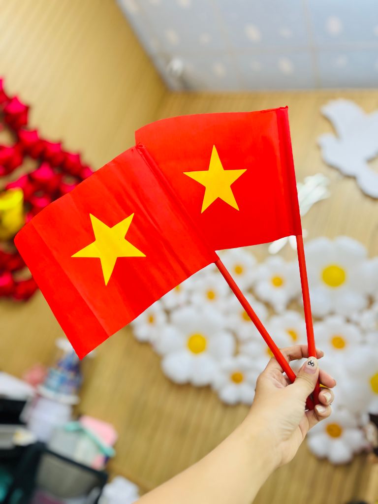  Cờ Vẫy Cầm Tay 