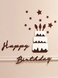  Set Happy Birthday Nỉ Nâu 