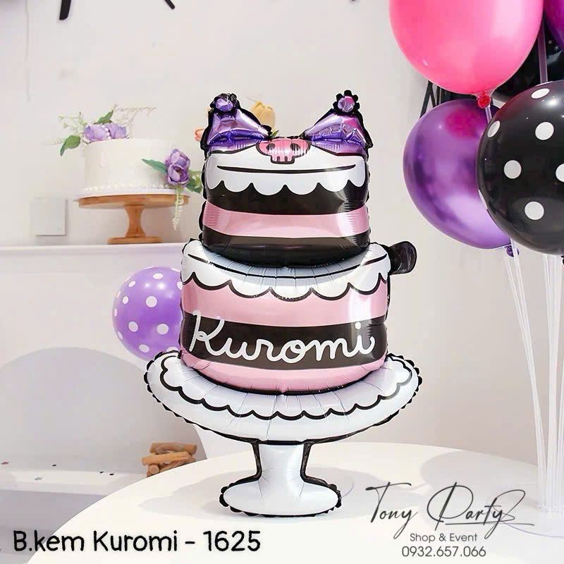 Bóng Hình Bánh Kem KUROMI 