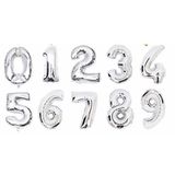  Bóng Số Bạc 70cm 