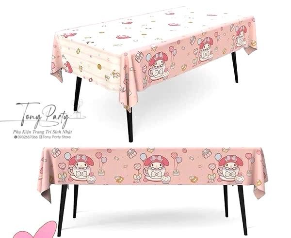  Khăn Bàn Hoạ Tiết 