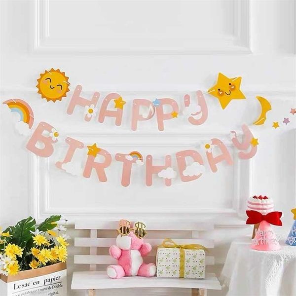  Dây Chữ HPBD Cầu Vòng 