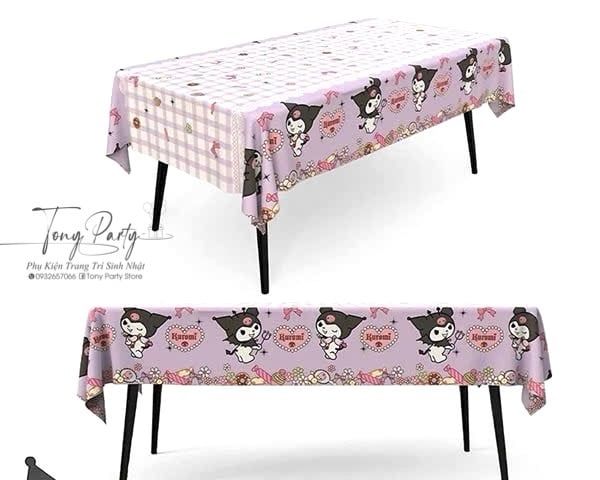  Khăn Bàn Hoạ Tiết 