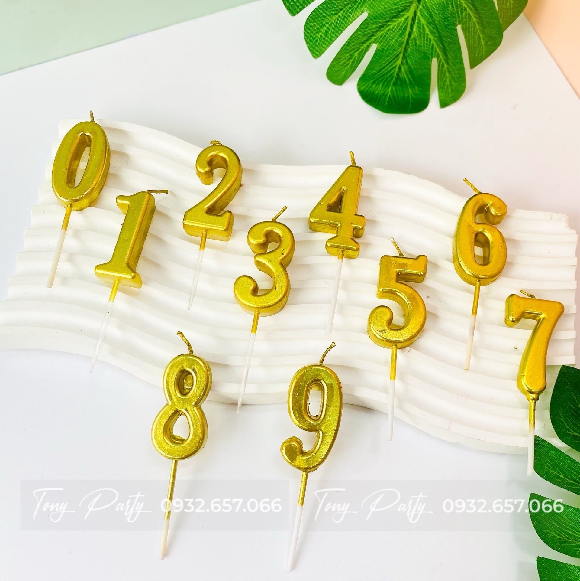  Nến Số Sinh Nhật 