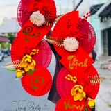  Liễn Quạt Dọc Handmade 