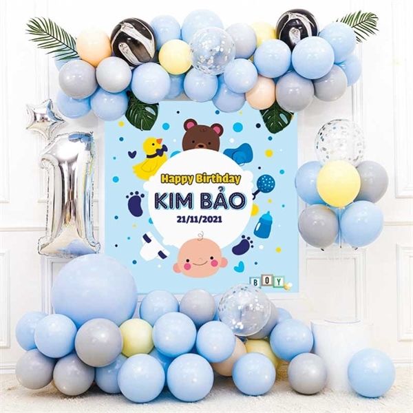  Set Trang Trí Sinh Nhật Bé Trai MS 30 