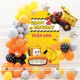  Set Trang Trí Sinh Nhật Bé Trai Xe MS 149 