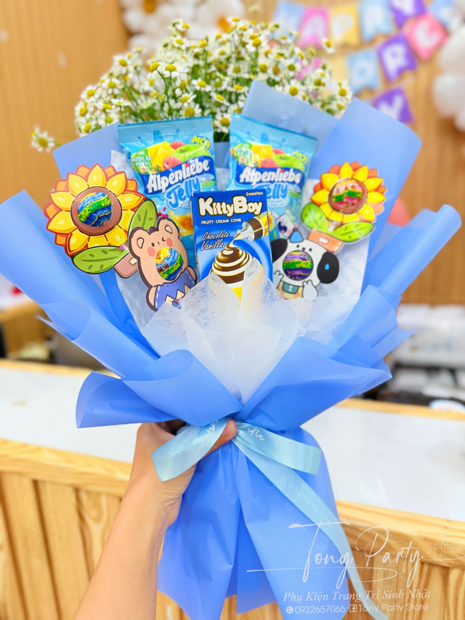  Bó Kẹo Bánh mini 