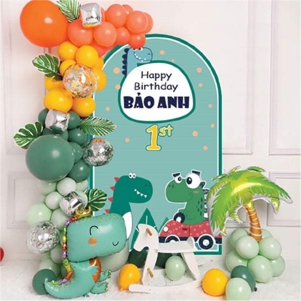  Set Trang Trí Sinh Nhật Bé Trai MS 162 