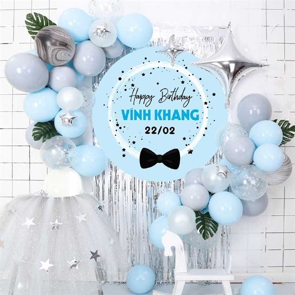  Set Trang Trí Sinh Nhật Bé Trai MS 36 