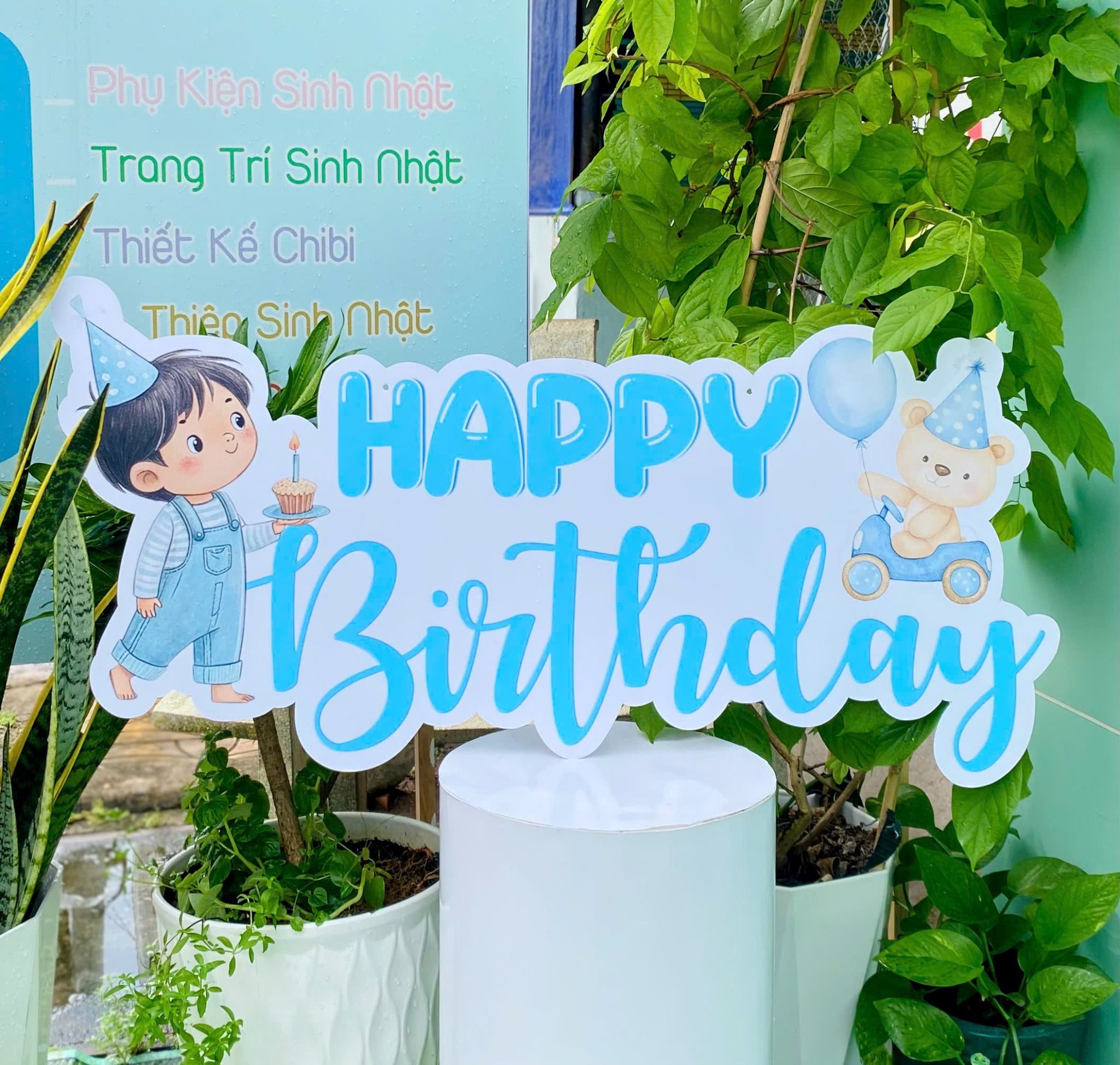  Bảng Treo Phông Happy Birthday 
