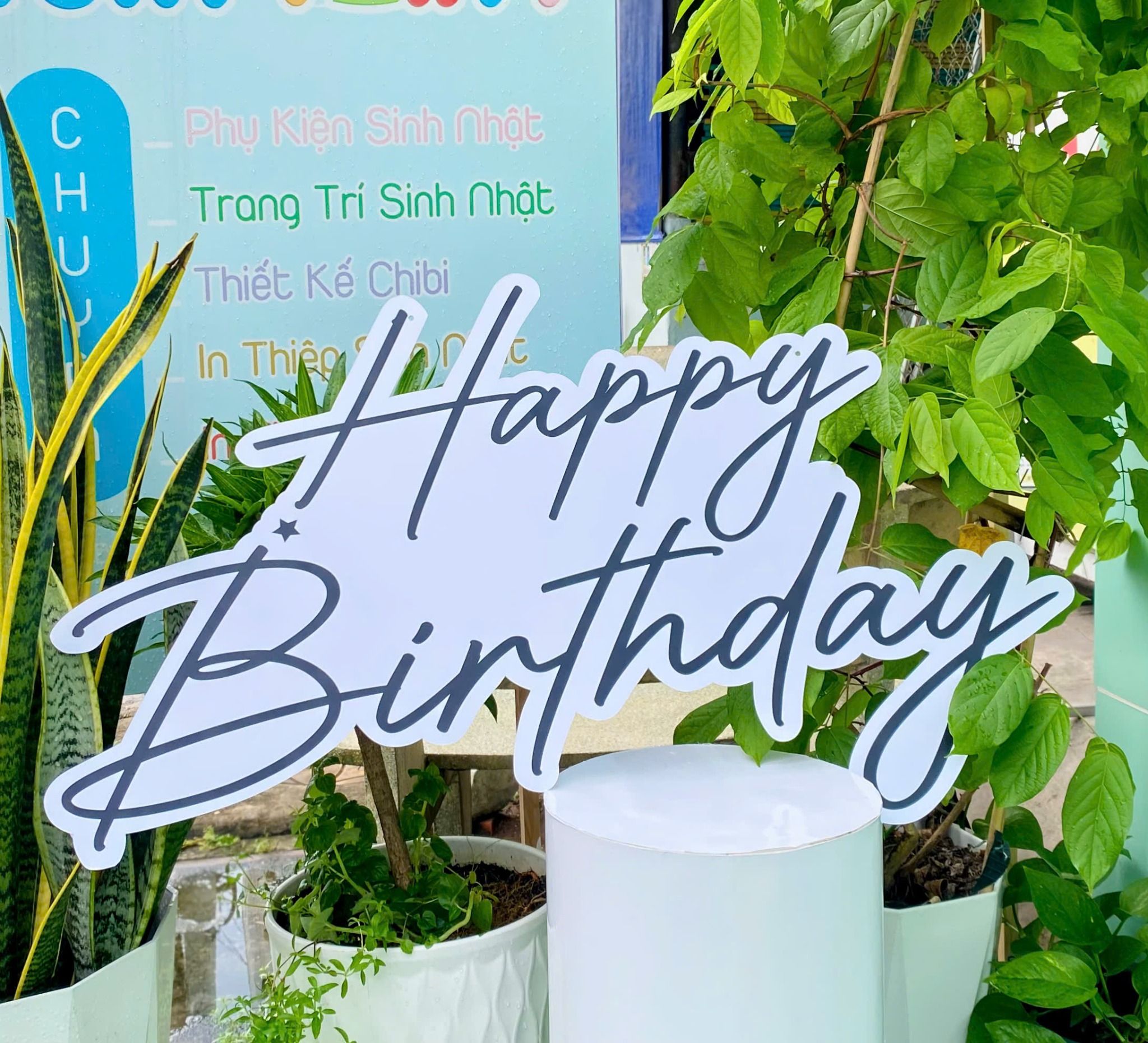  Bảng Treo Phông Happy Birthday 