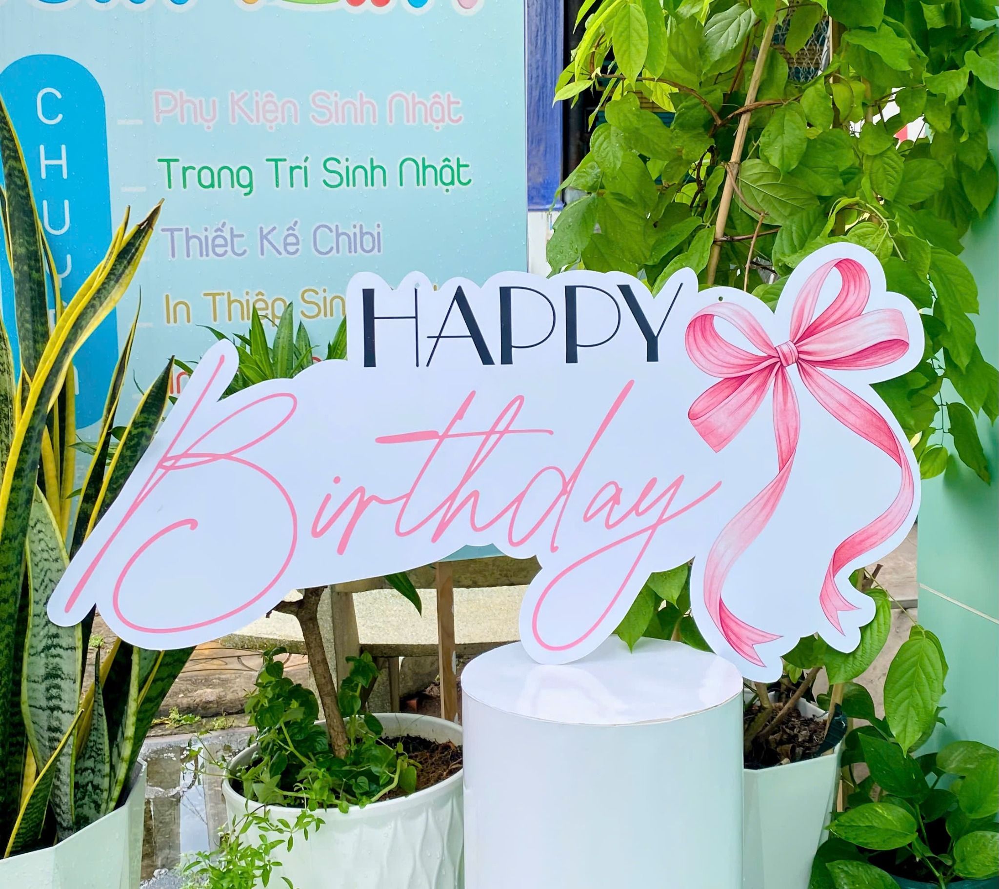  Bảng Treo Phông Happy Birthday 