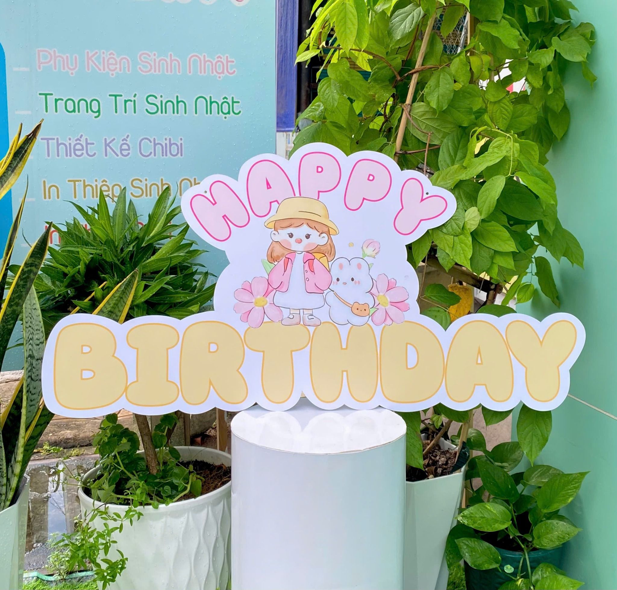  Bảng Treo Phông Happy Birthday 