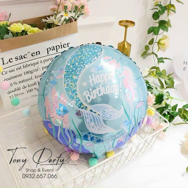  Bóng Hình Đuôi Cá Tròn 