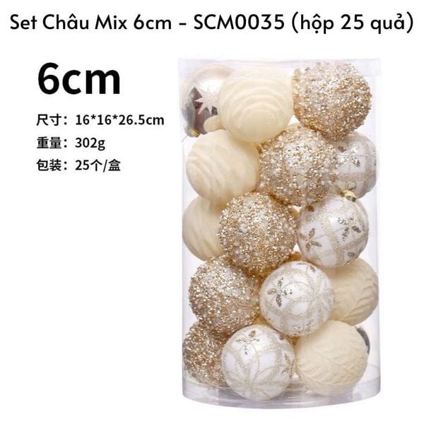  Châu Mix 6cm 