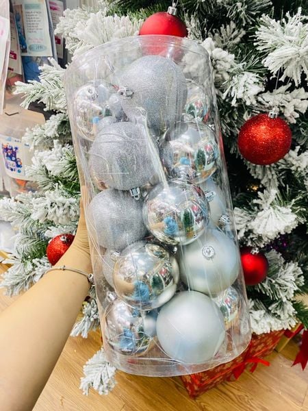  Châu Trụ 8cm Bạc(20 quả) 